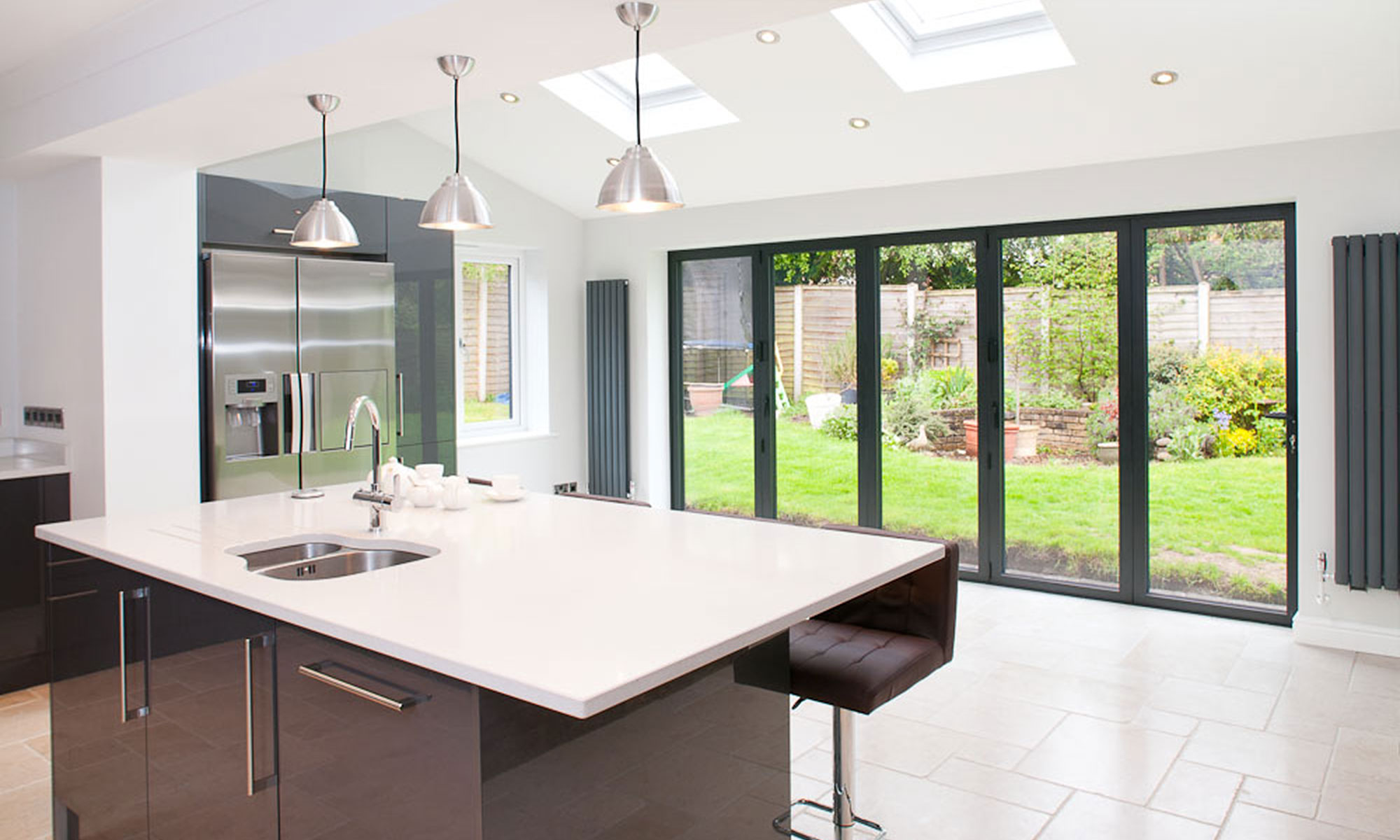 Solid stone worktops
