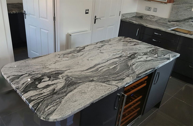 Viscount White / Cosmic White granite Viscount White / Cosmic White granite