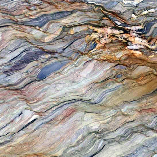 Exotic quartzite